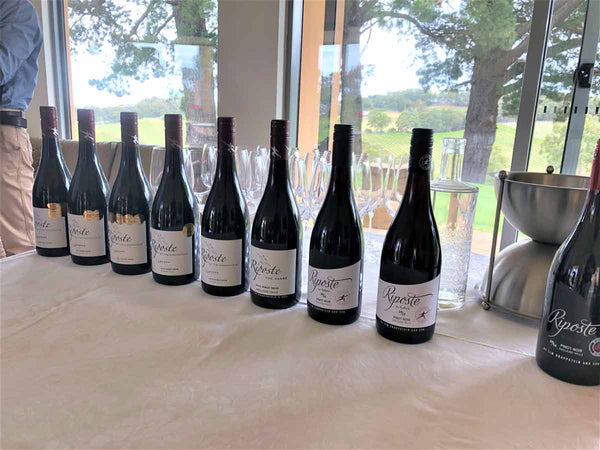 Riposte Pinot Noir – Vertical Tasting Review* by Lester Jesberg of Winewise