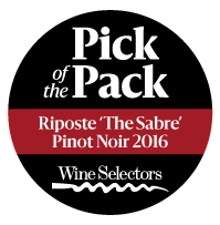 'The Sabre' Pinot Noir 2016 – Wine Selectors Pick of the Pack